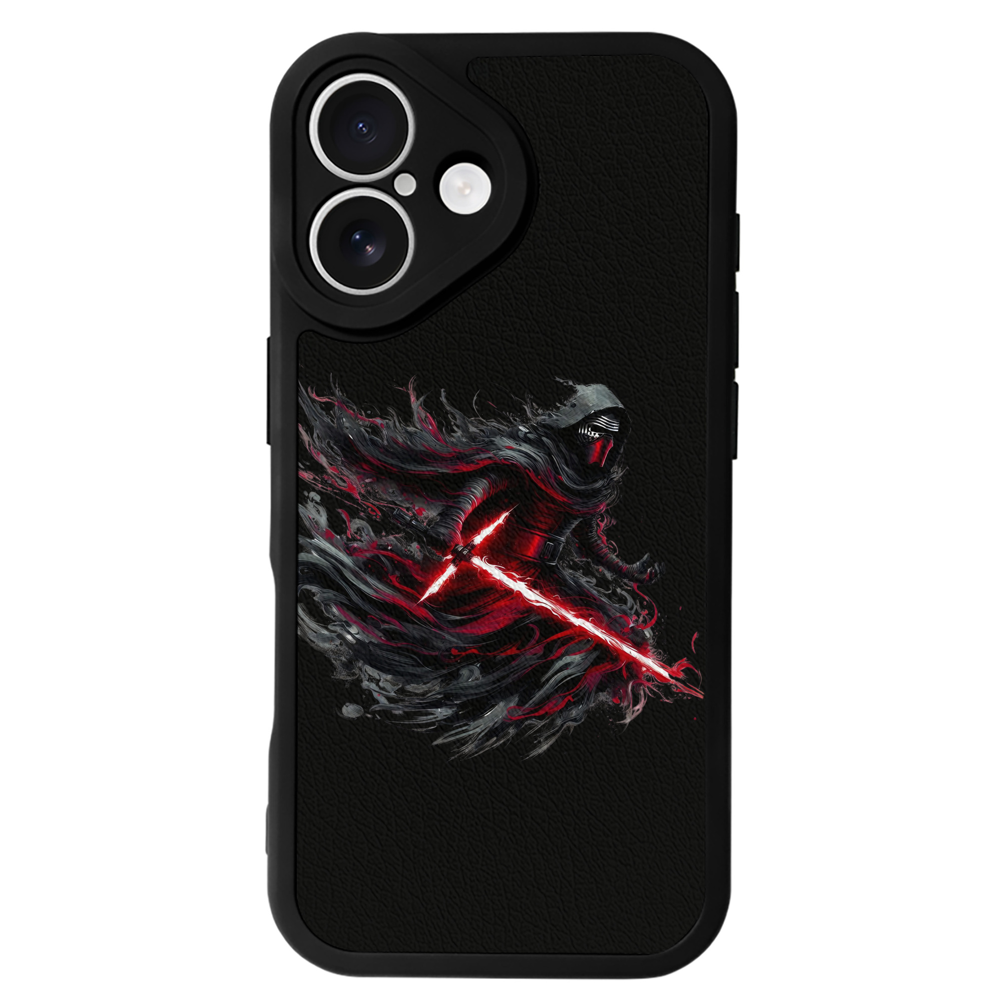 （画像用） スター・ウォーズ Star Wars 【iPhone 16シリーズ対応】シリコンスマホケース（レザー調） 材質：シリコン